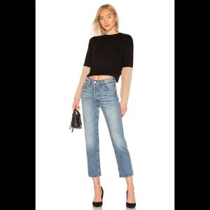 Mother Denim Tomcat cropped jean in secret sister